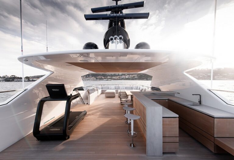 Exterior Bar Area With Gym