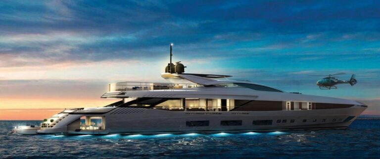 Exterior Profile With Helicopter