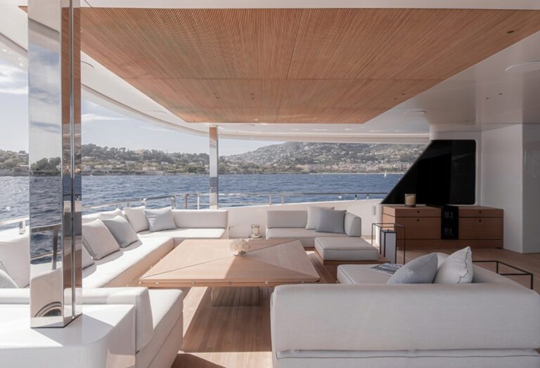 Exterior Relaxation Area With Sea Views