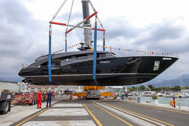 FREEDOM Motor Yacht During Her Launch