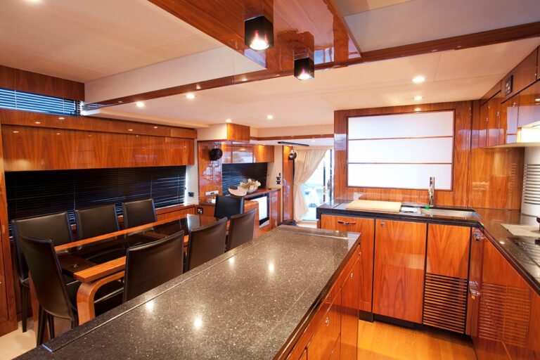 Failrline Squadron 78 XKE -  Galley and dining area