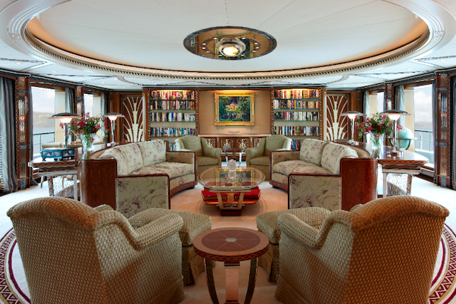 Feadship Super Yacht Lady Christine - Main Deck Lounge