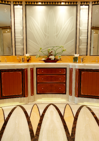 Feadship Super Yacht Lady Christine - Owners Bathroom