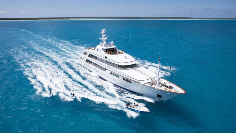 Feadship Custom Superyacht Aerial With Toys