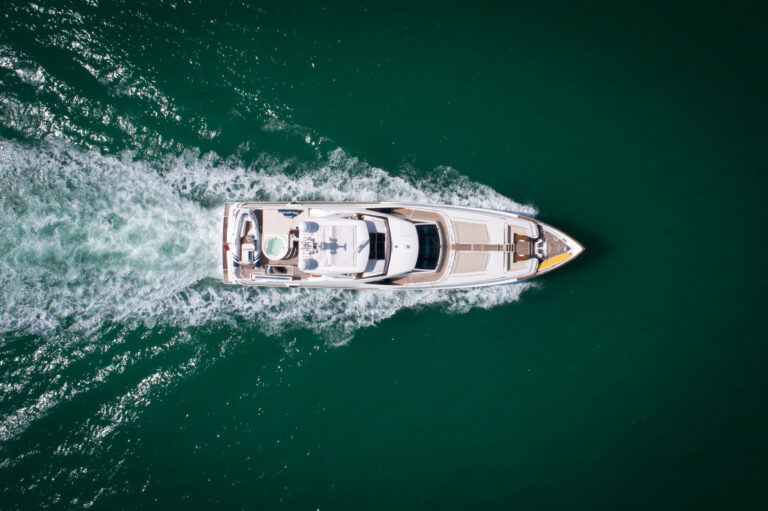Ferretti 100 AMORE MIO - Aerial View