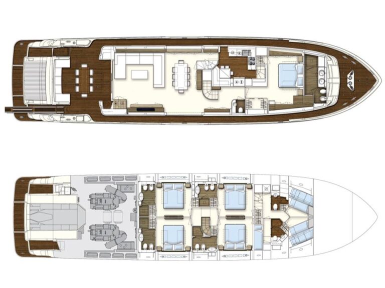 Ferretti 96 JAG B - Interior