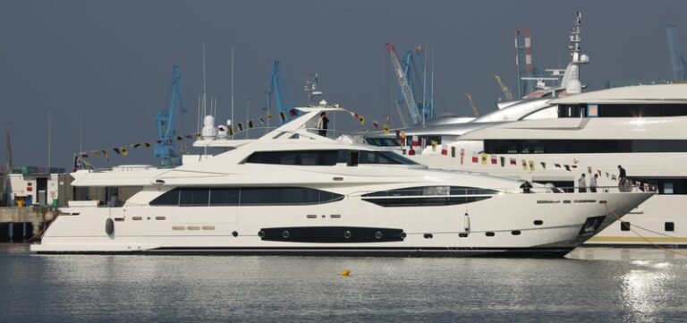 Fifth Ferretti Custom Line 124 Yacht - Image credit to Maurizio Paradisi