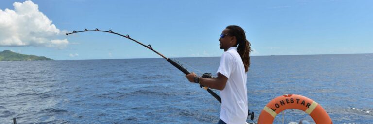 Fishing Seychelles Lonestar Catamaran