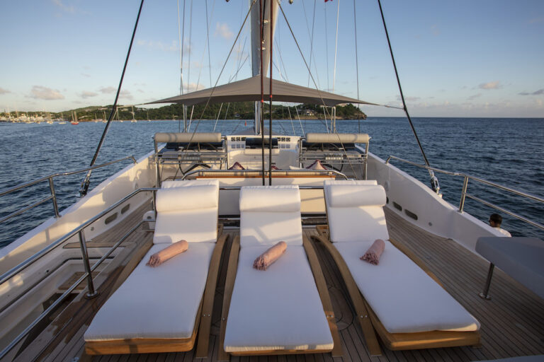 Flybridge Sunbathing