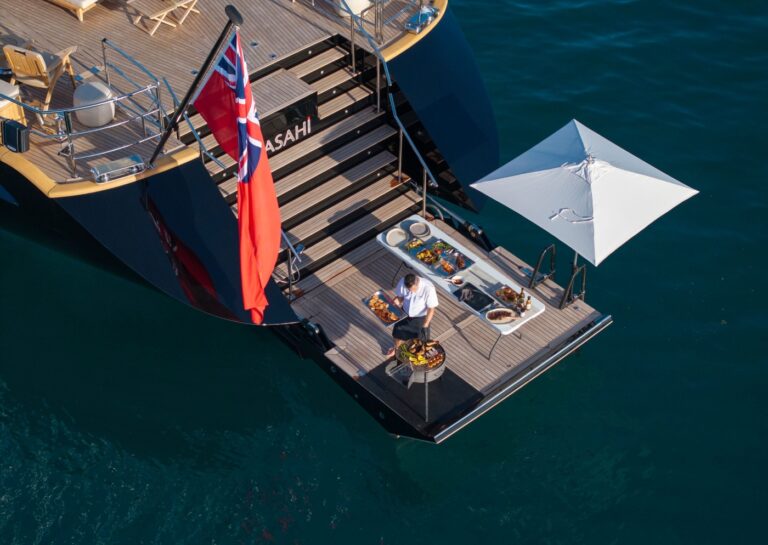 Foredeck Grill Area