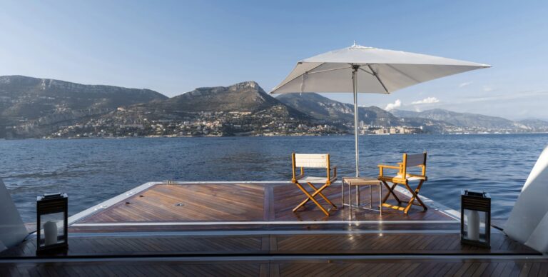 Foredeck With Swimming Area