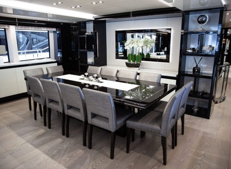 Formal Dining Area Onboard