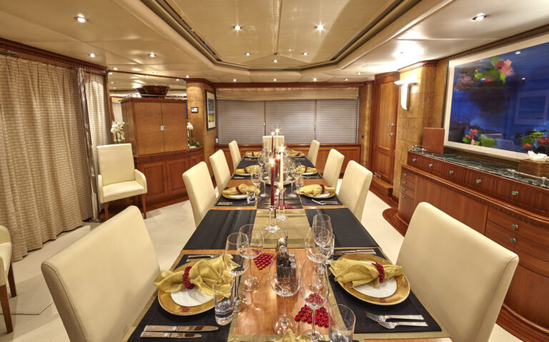 Formal Dining Table Scape