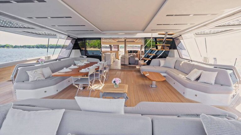 Fountaine Pajot 80 Yacht - Sistership To Christal Mio 80 - Exterior Area