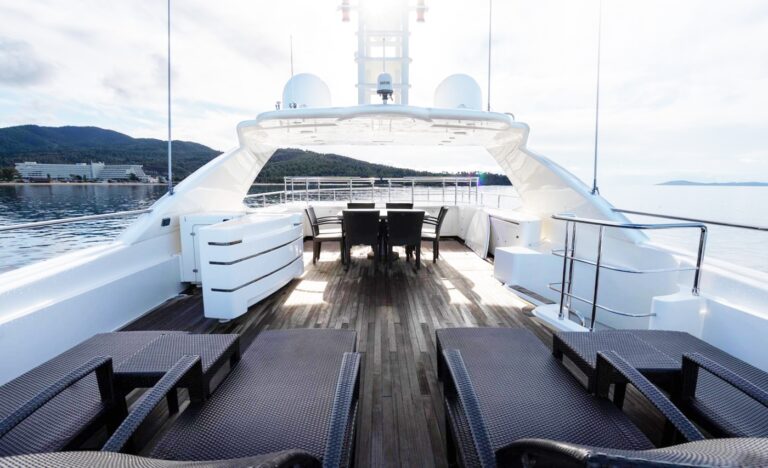 Sundeck With Sea Views