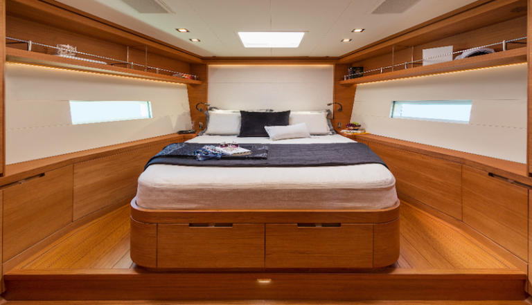 Grade Orazio Yacht - Cabin - Photo Alain Proust