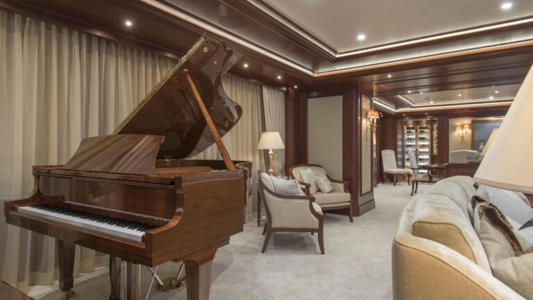 Grand Piano In The Lounge