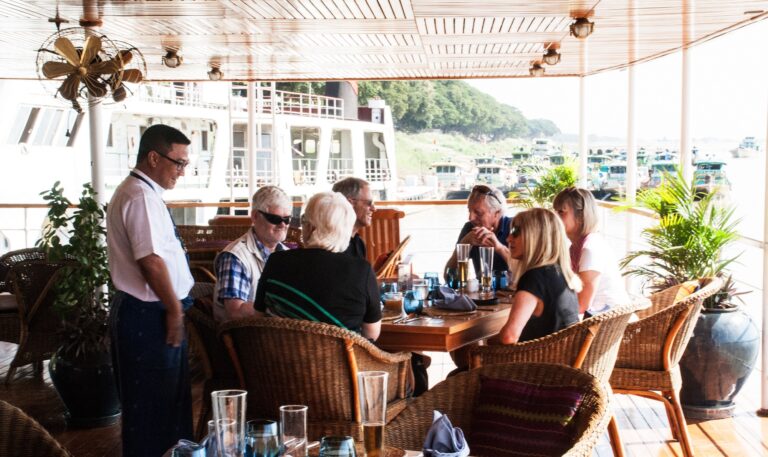 Guests Enjoying Cocktails