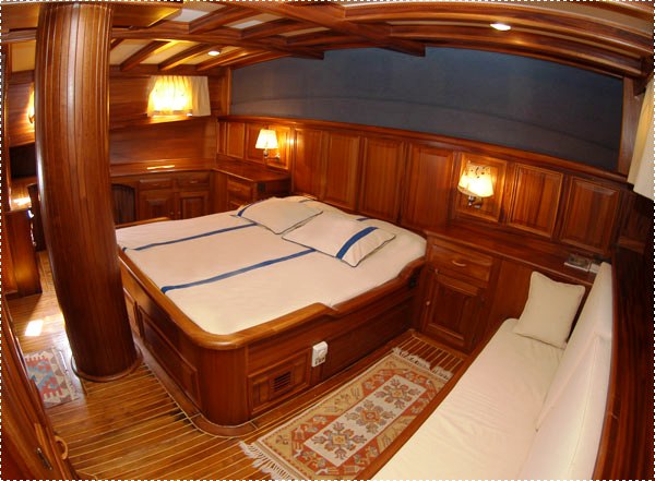 Gulet Blue Capricorn -  Master Cabin Stern