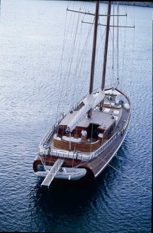 Gulet Eylul Deniz II (aka ED II) -  Aft View