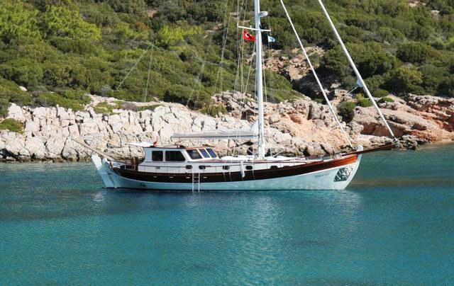 Gulet HAYAL 62 -  At Anchor