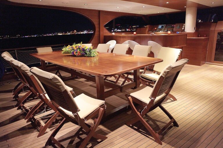 Gulet MEZCAL 2 - Aft Deck Dining