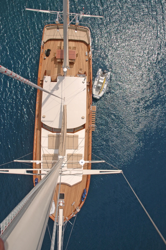 Gulet SCHATZ  -  From Above