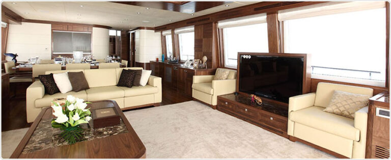 Gulf 95 Exp superyacht - Saloon
