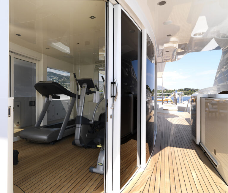 Gymnasium On The Sun Deck