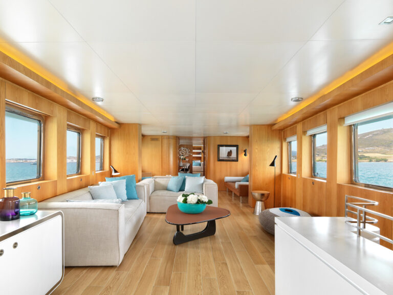 saloon seating area