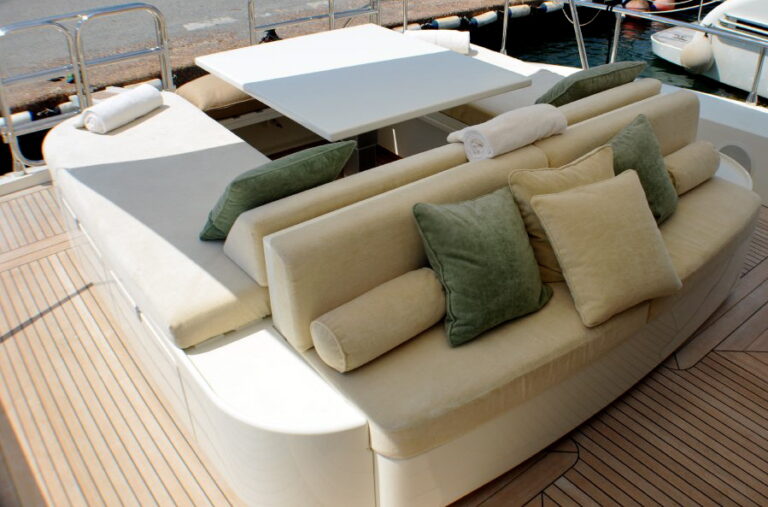 HARD WORK II - Aft Deck Al Fresco Dining Table
