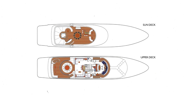 Layout Upper decks