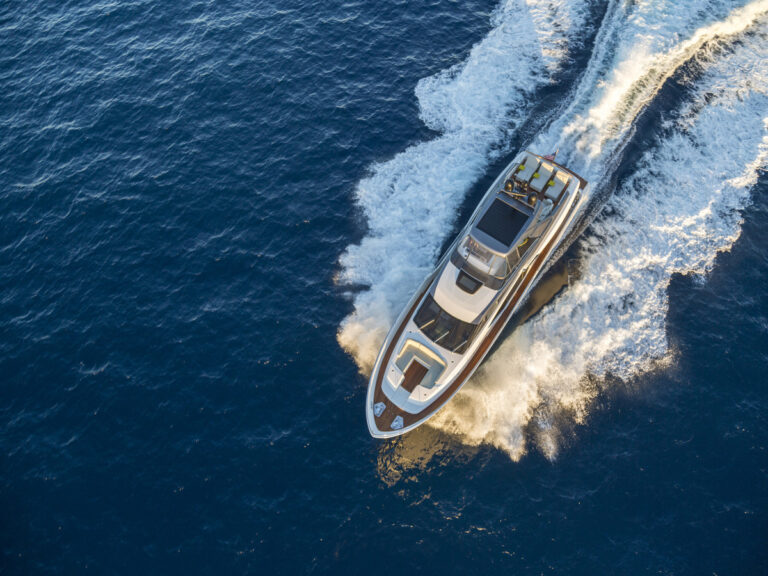 Sanlorenzo Yacht HOW YA DOOZ'N - Aerial Shot