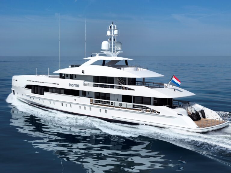 Alu FDHF 50m Hybrid Yacht by Heesen
