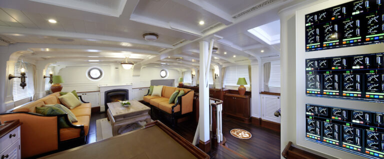 Hetairos saloon  - photo Baltic Yachts