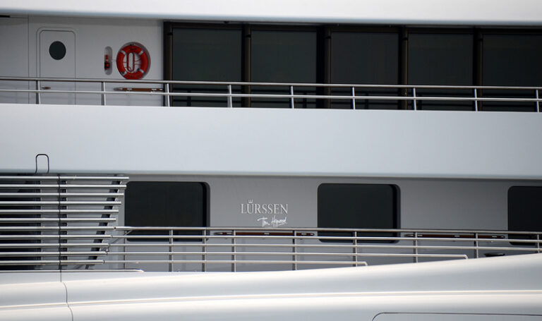 Heywood designed superyacht A+ (ex Topaz) by Lurssen