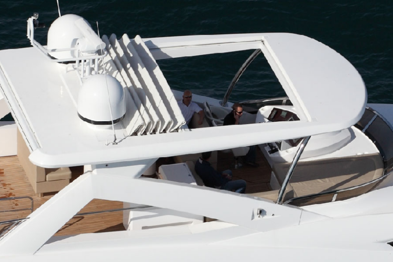 High Energy Yacht Birds view
