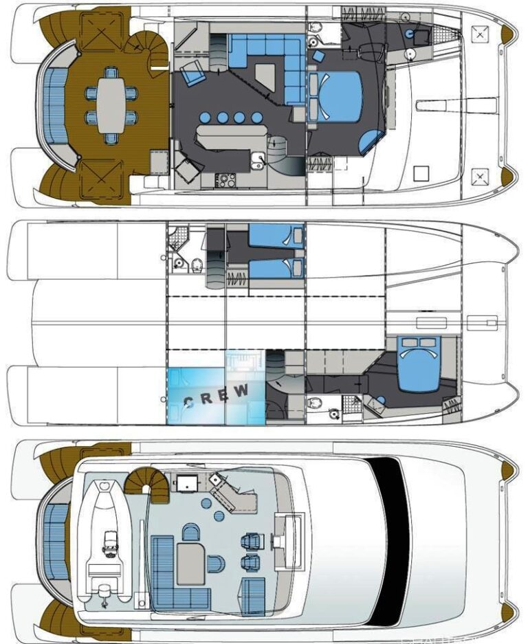 Horizon PC 60 SEA BOSS -  Layout