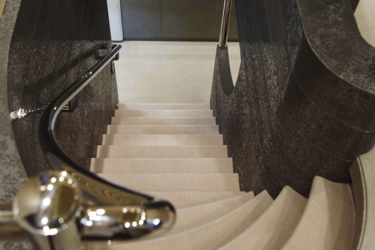 Hurricane Run stairwell - Photo Feadship