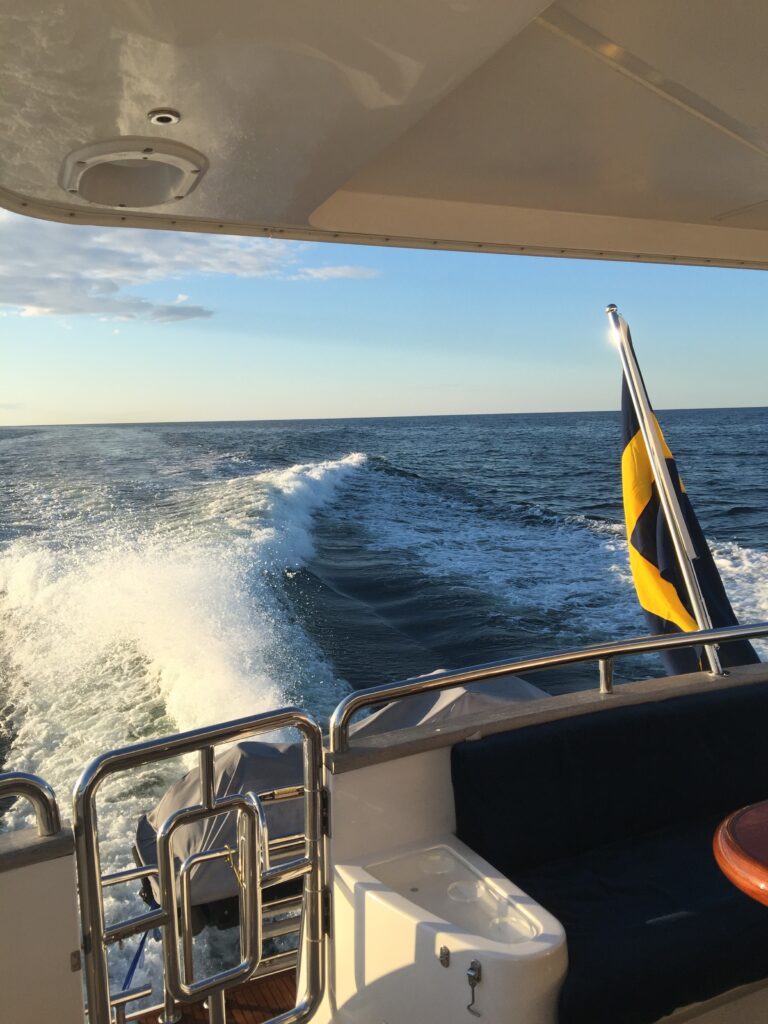 Stern view