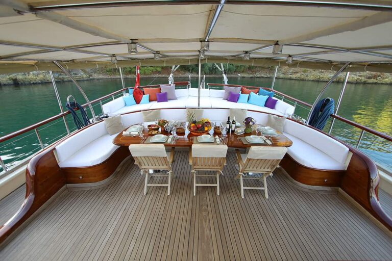 Aft deck
