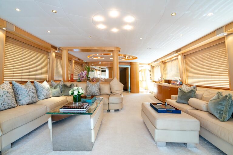 Main salon view forward