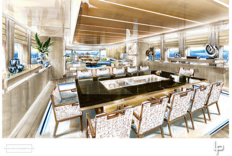 ISA 66M Yacht Route 66 - Interior-001