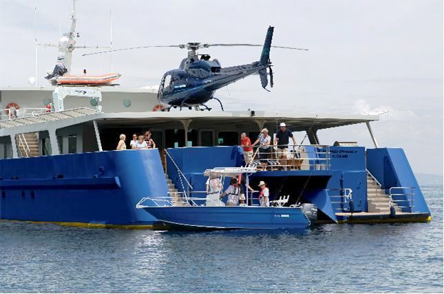 ISLAND PASSAGE - Helicopter