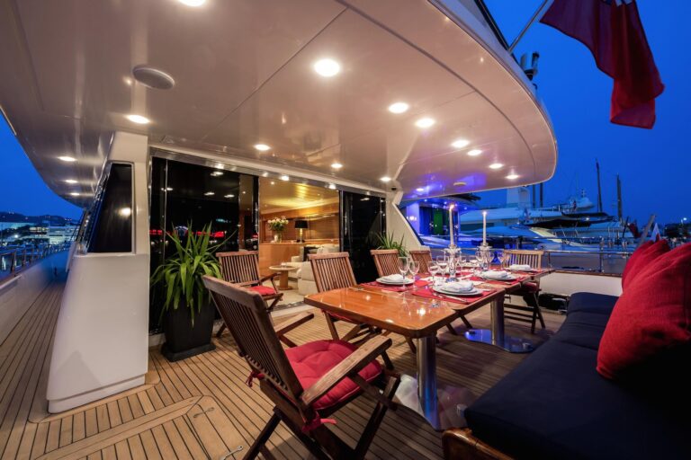 Aft deck