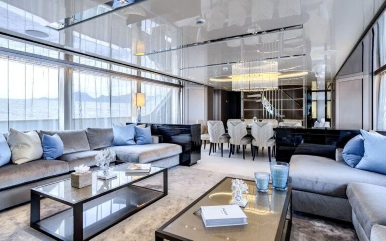 Interior Relaxatin Area With Sea Views