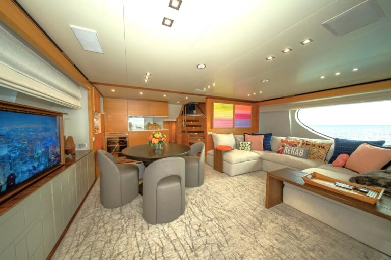 Interior Relaxation Area With Sea Views