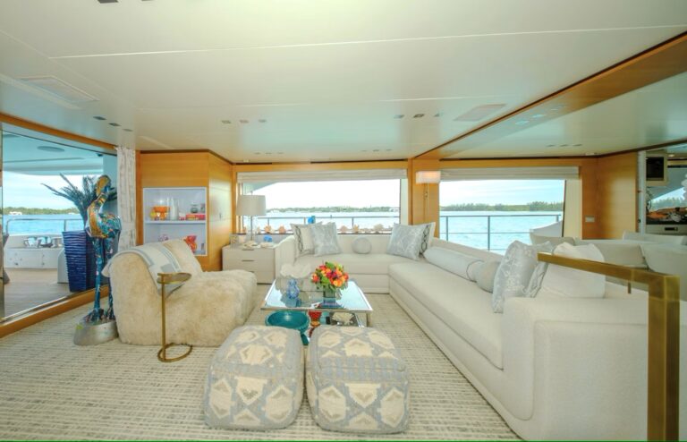 Interior Relaxation Area With Sea Views