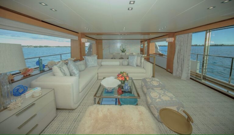 Interior Relaxation Area With Sea Views