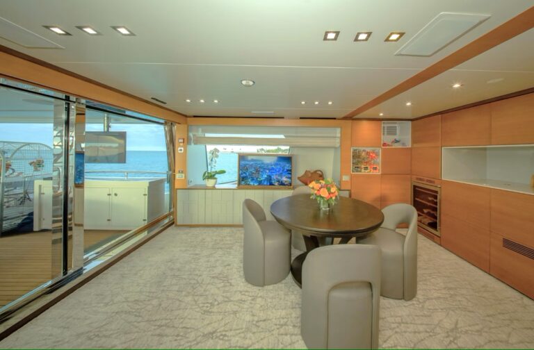 Interior Relaxation Area With Sea Views